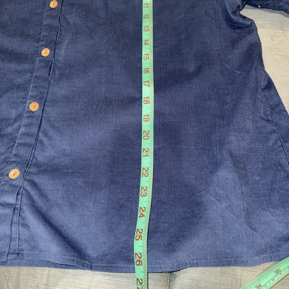 OH MY STARS top Women's Plus Size 2XL Boutique Blue Embroidered Short Sleeve - Picture 8 of 8